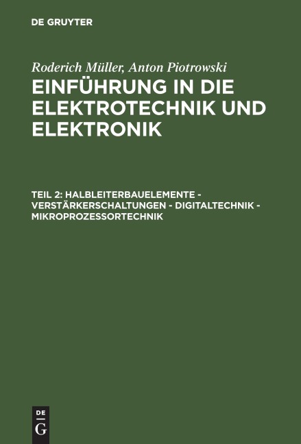 Einführung in die Elektrotechnik und Elektronik II