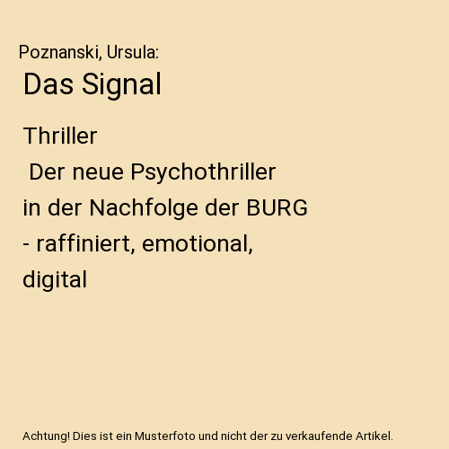 Das Signal