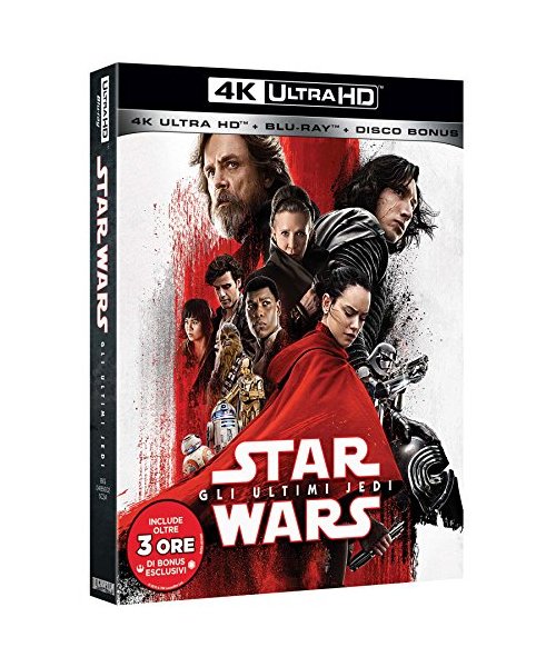 JOHNSON RIAN - STAR WARS - GLI ULTIMI JEDI 4K+BD (1 Blu-ray)