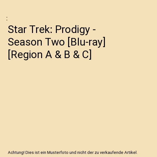 Star Trek: Prodigy - Season Two [Blu-ray] [Region A & B & C]