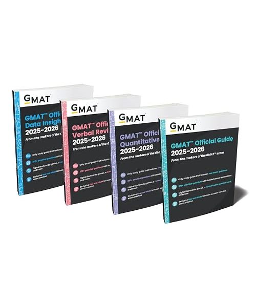 GMAT Official Guide 2025-2026 Bundle: Books + Onli ne Question Bank 