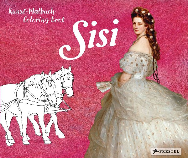 Kunst-Malbuch - Coloring Book Sisi