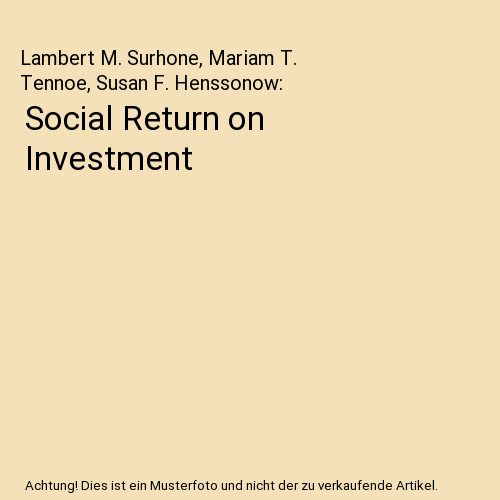 Social Return on Investment