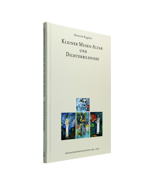 Kleiner Musen-Altar und Dichterbildnisse