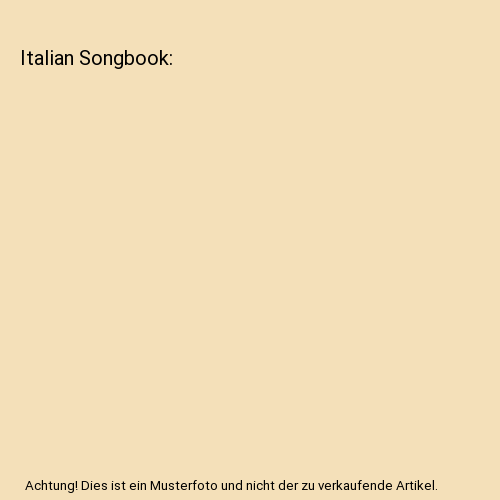 Italian Songbook