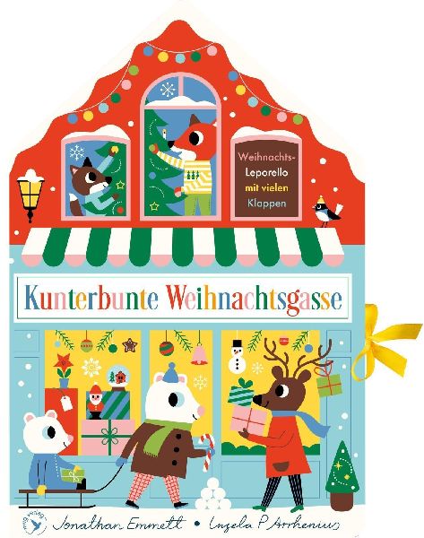 Kunterbunte Weihnachtsgasse