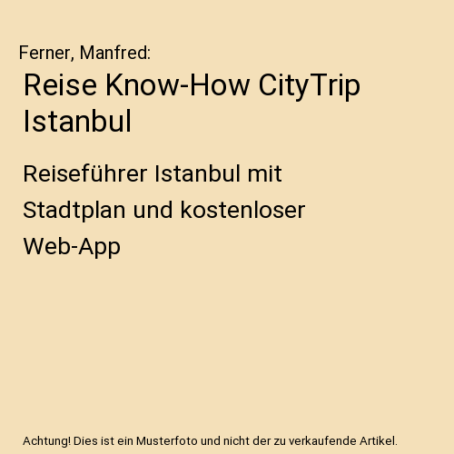 Reise Know-How CityTrip Istanbul