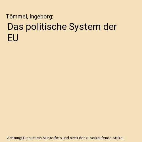 Das politische System der EU