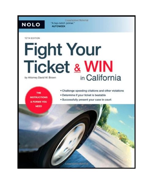 Fight Your Ticket & Win in California