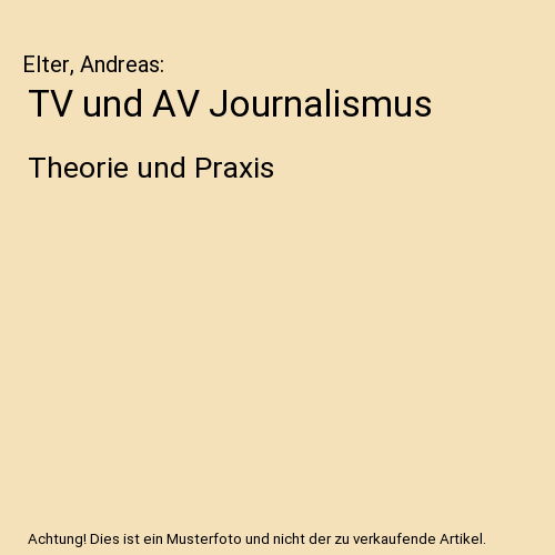TV und AV Journalismus