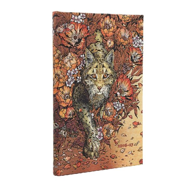 18-Monatskalender 2026-2027 Aufsteigender Luchs Maxi Vertikal