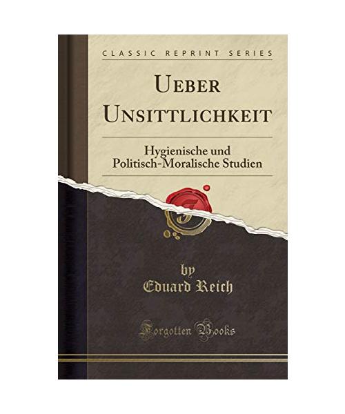 Ueber Unsittlichkeit