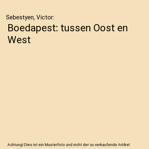 Boedapest: tussen Oost en West