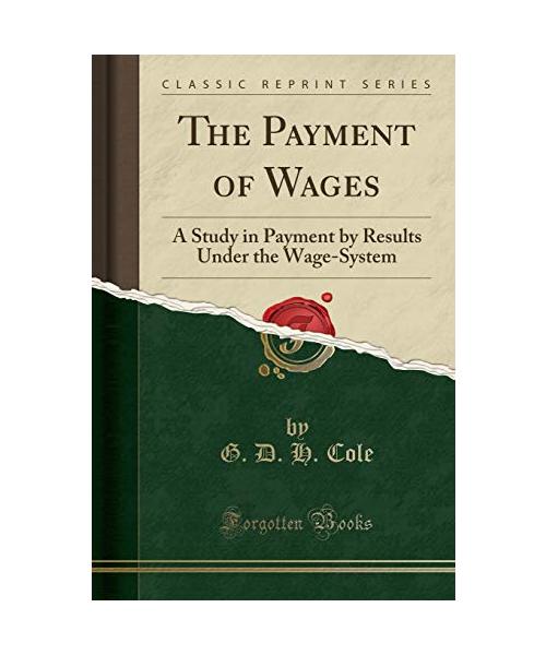 The Payment of Wages