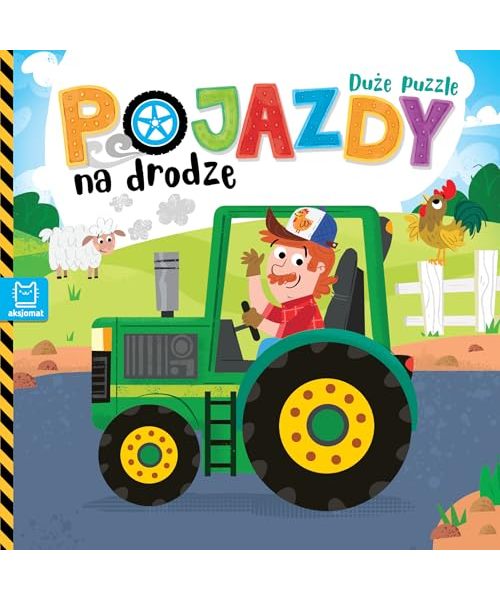 Pojazdy na drodze Duże puzzle