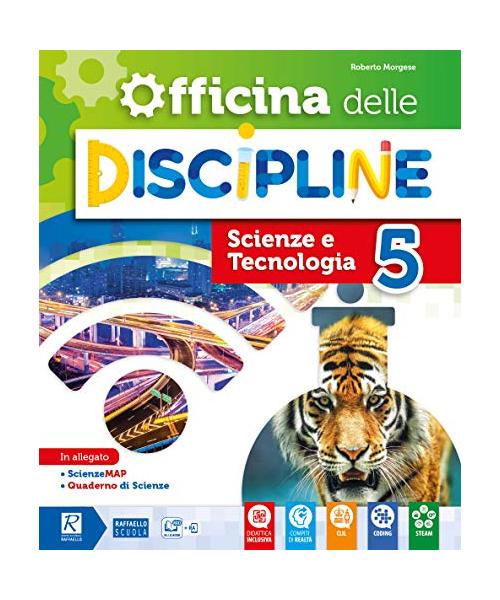 Officina delle discipline. Classe 5ª. Ambito scientifico. Per la Scuola elementare. Con e-book. Con espansione online