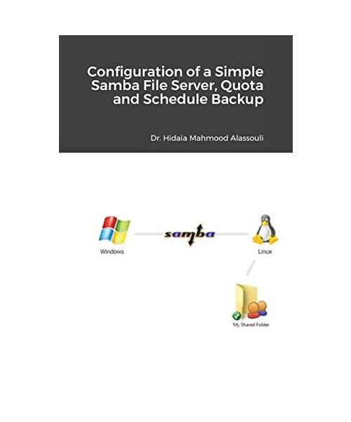 Configuration of a Simple Samba File Server, Quota and Schedule Backup