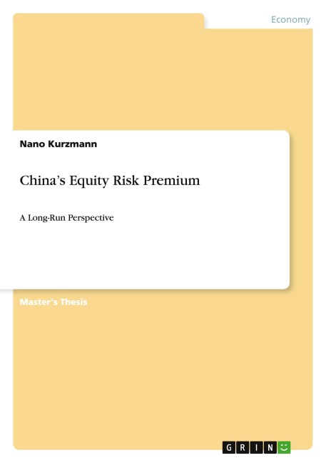 China's Equity Risk Premium