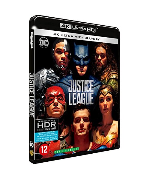 Justice league 4k ultra hd [Blu-ray] [FR Import]