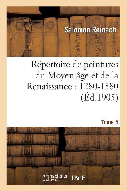 Répertoire de peintures du Moyen âge et de la Renaissance