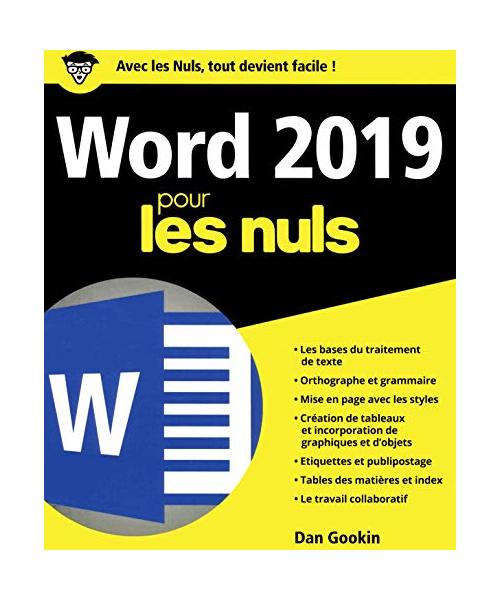 Word 2019 Pour les Nuls