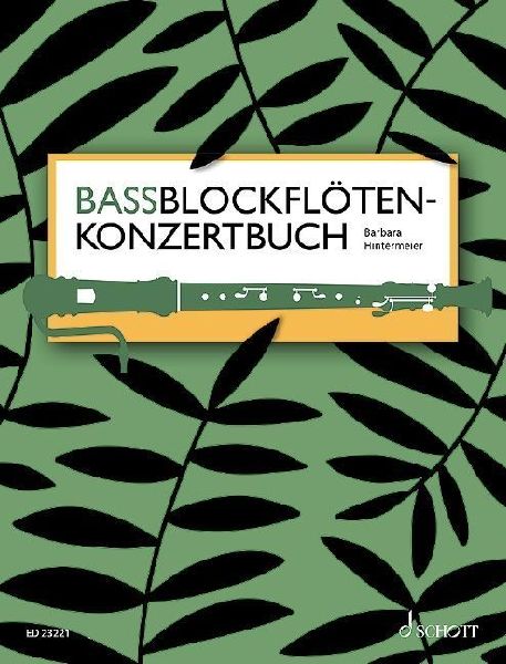 Bassblockflötenkonzertbuch
