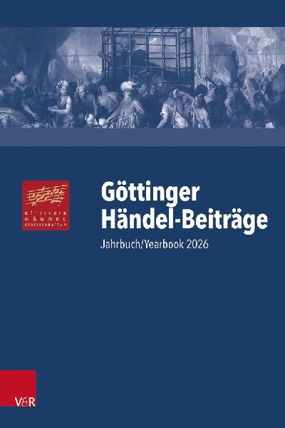 Göttinger Händel-Beiträge, Band 27