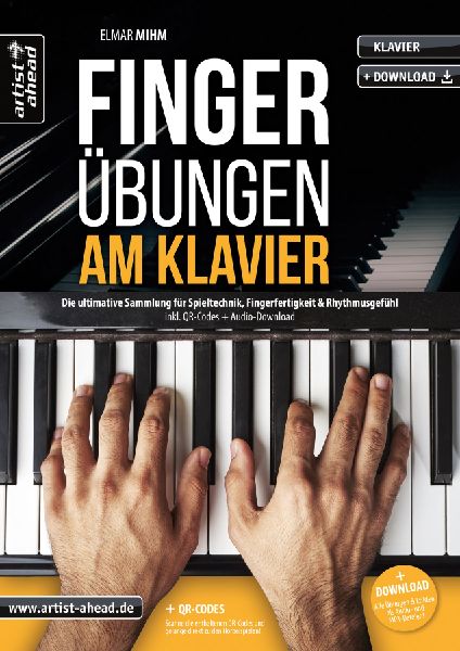 Fingerübungen am Klavier