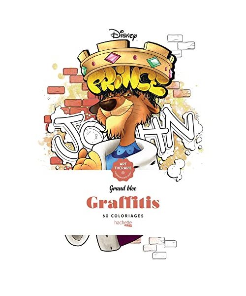 Graffitis: 60 coloriages anti-stress