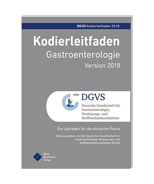 Kodierleitfaden Gastroenterologie Version 2018