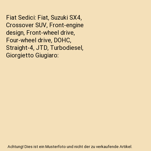 Fiat Sedici
