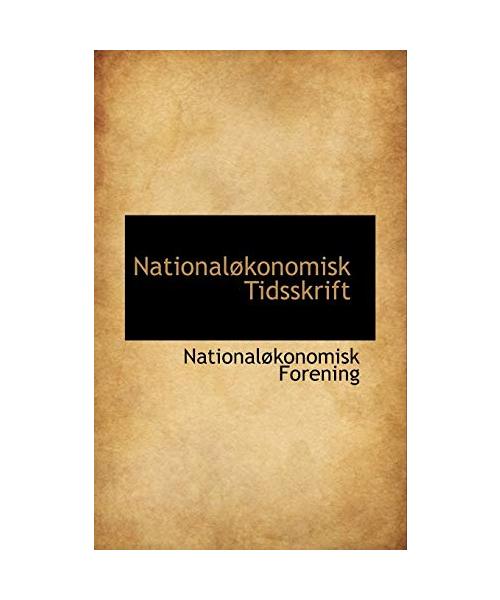 National Konomisk Tidsskrift