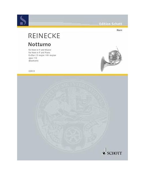 Notturno op. 112. Horn und Klavier.