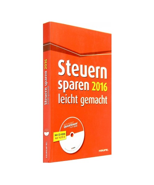 Steuern sparen leicht gemacht plus CD