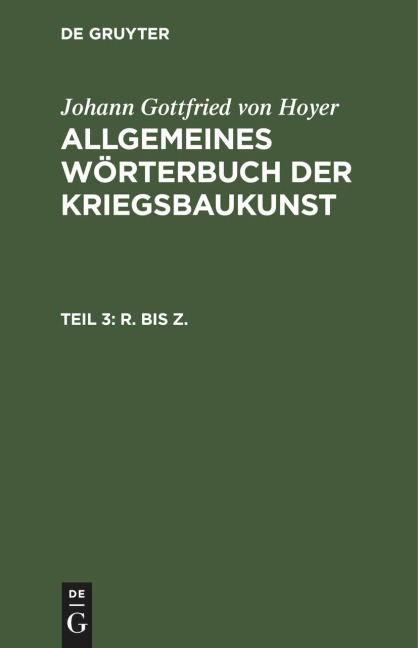 R. bis Z.
