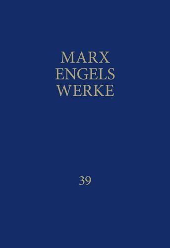 MEW / Marx-Engels-Werke Band 39
