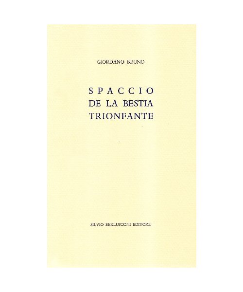 Spaccio de la bestia trionfante