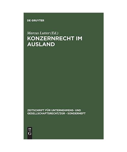 Konzernrecht im Ausland