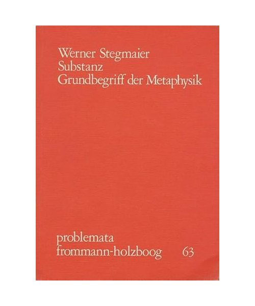 Substanz: Grundbegriff der Metaphysik