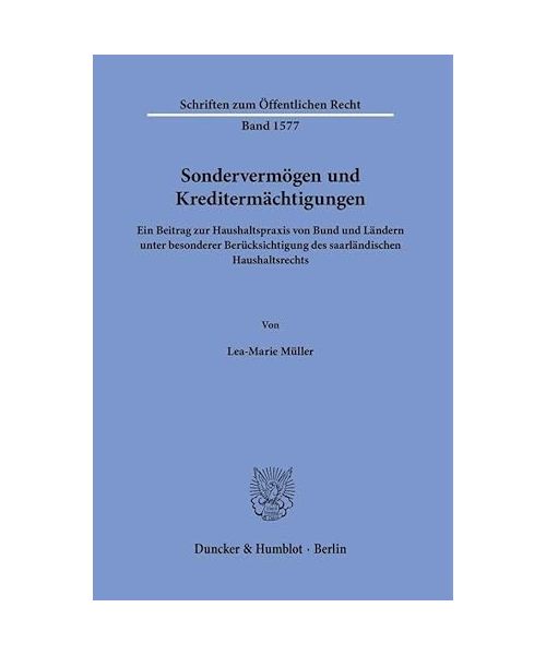 Sondervermögen und Kreditermächtigungen