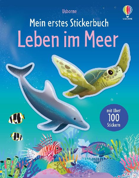 Mein erstes Stickerbuch: Leben im Meer