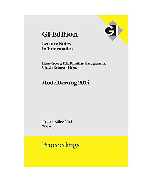 GI-Edition Proceedings Band 225  - Modellierung 2014 -