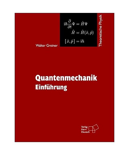 Theoretische Physik 04. Quantenmechanik 1