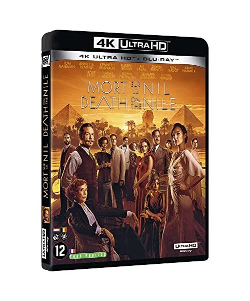 Mort sur le nil 4k ultra hd [Blu-ray] [FR Import]