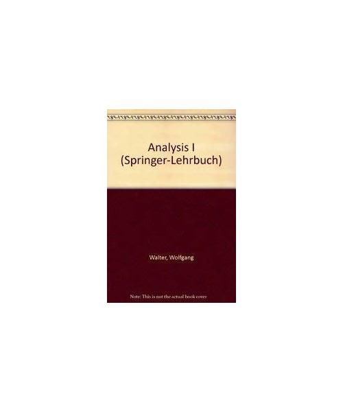 Analysis I (Springer-Lehrbuch)