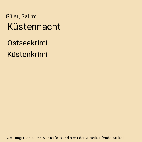 Küstennacht