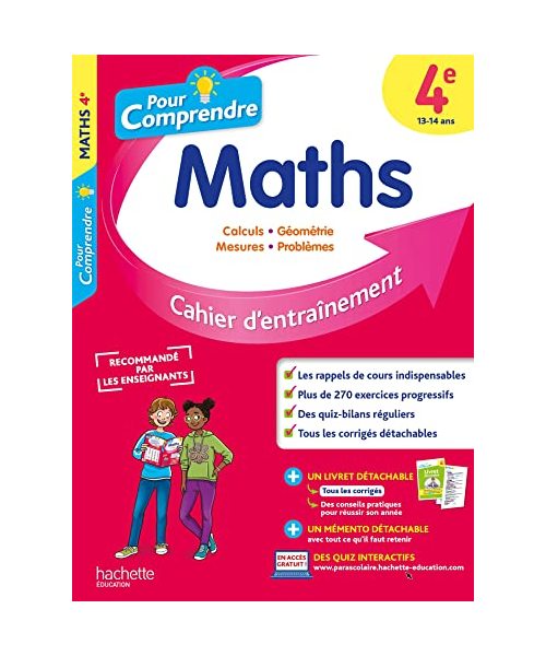 Pour Comprendre Maths 4E