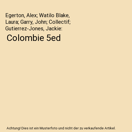 Colombie 5ed