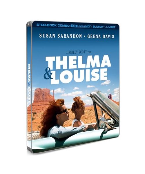 Thelma & Louise Édition Limitée Steelbook Blu-ray 4K Ultra HD