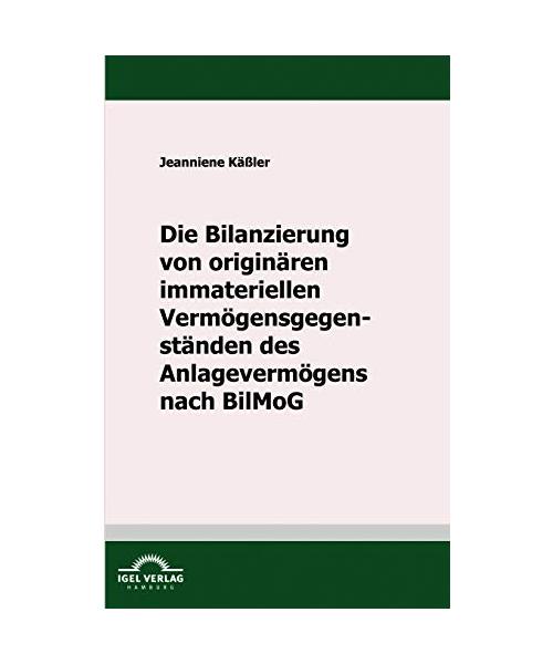 Die Bilanzierung von originären immateriellen Vermögensgegenständen des Anlagevermögens nach BilMoG